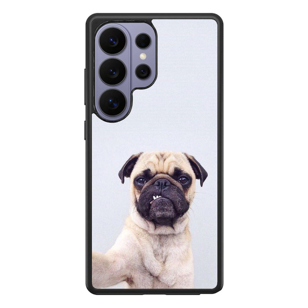 The Selfie Pug Samsung Galaxy S26 Ultra Case