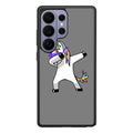 Unicorn Dabbing Grey Samsung Galaxy S26 Ultra Case