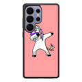 Unicorn Dabbing Pink Samsung Galaxy S26 Ultra Case