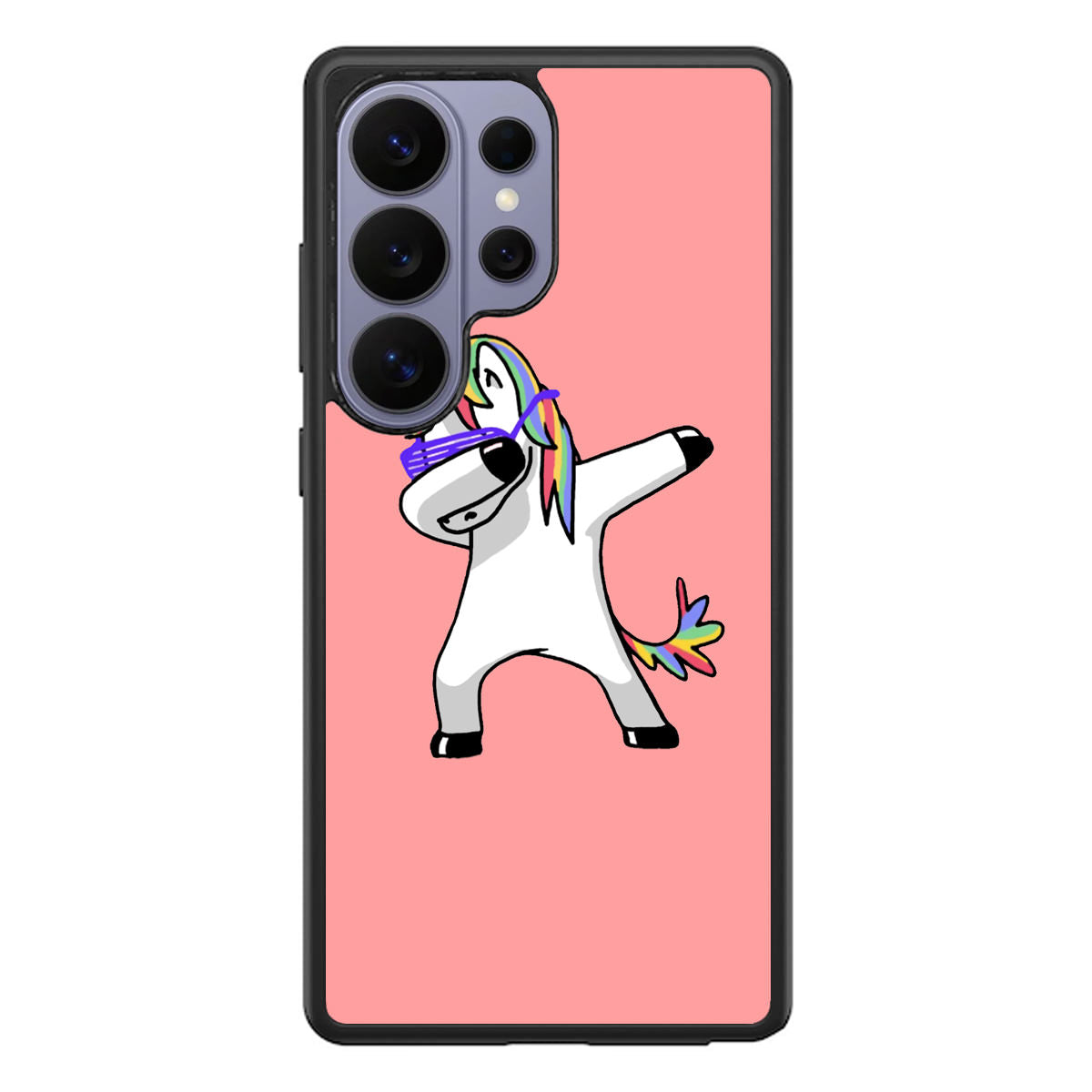 Unicorn Dabbing Pink Samsung Galaxy S26 Ultra Case