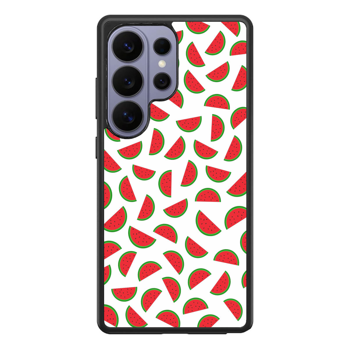 Watermelon Fruit Pattern White Samsung Galaxy S26 Ultra Case