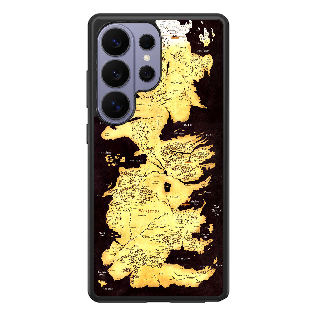 Westeros Map Samsung Galaxy S26 Ultra Case