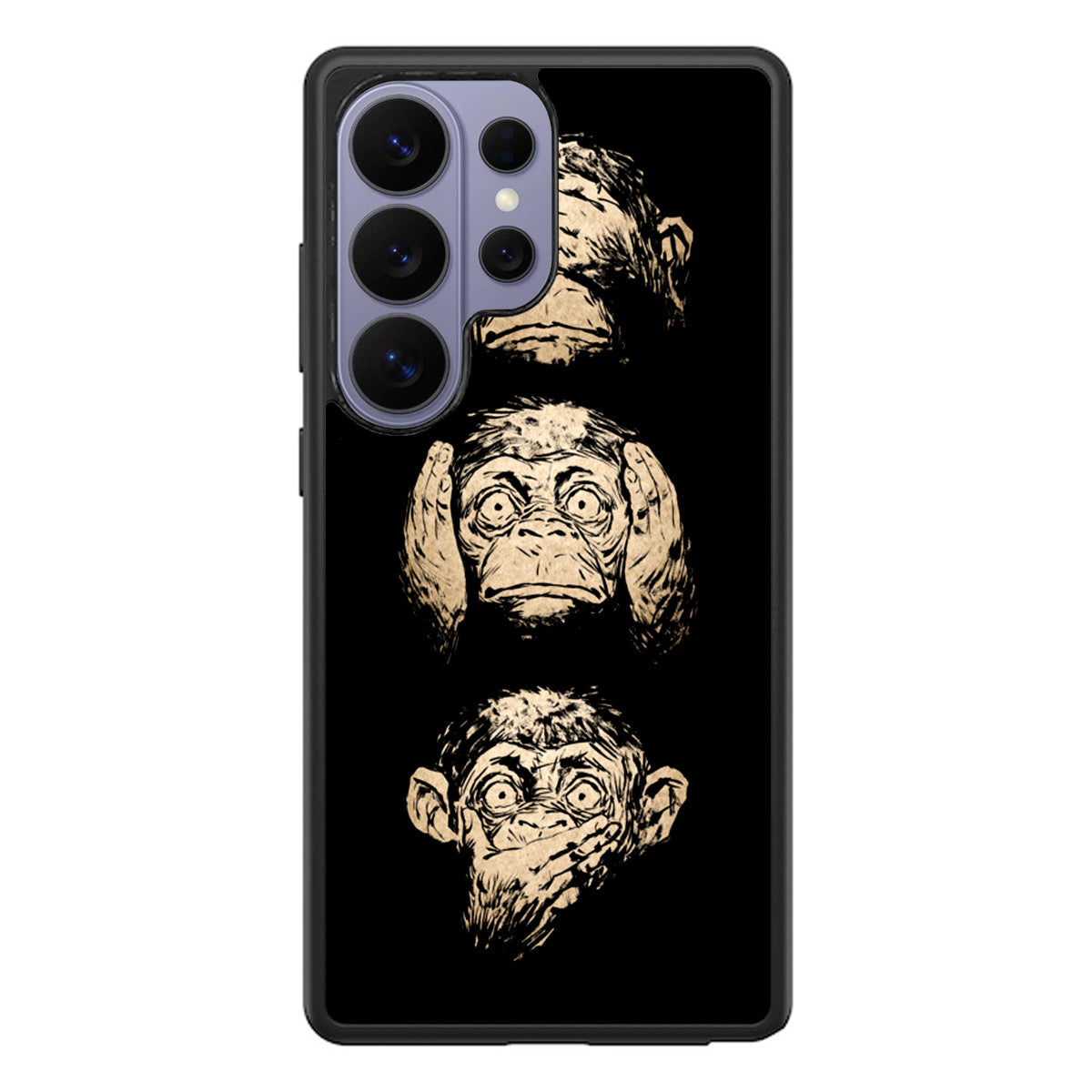 3 Wise Monkey Samsung Galaxy S26 Ultra Case