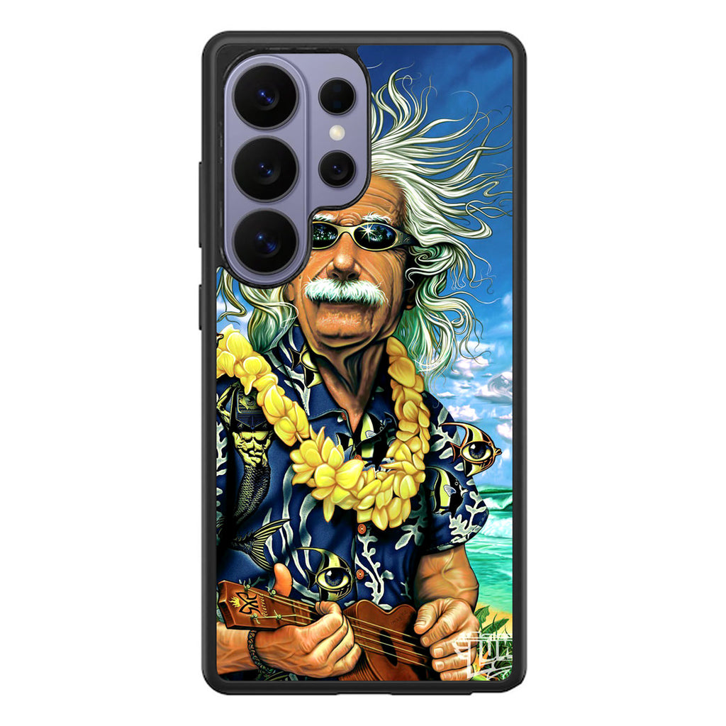 Albert Enstein On Vacation Samsung Galaxy S26 Ultra Case