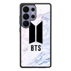 BTS Marble Samsung Galaxy S26 Ultra Case