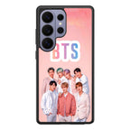 BTS Member in Pink Samsung Galaxy S26 Ultra Case