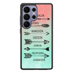 BTS Members Name Samsung Galaxy S26 Ultra Case
