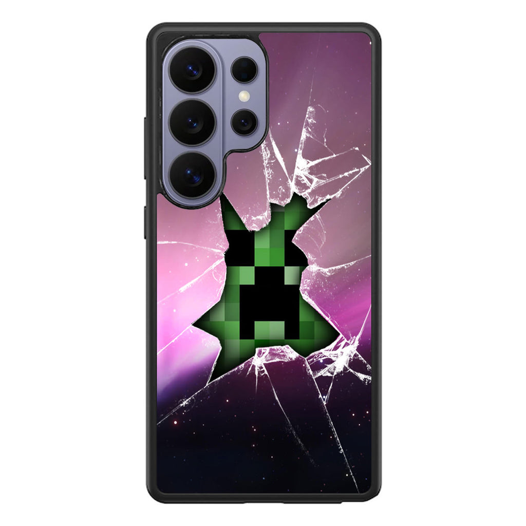 Creeper Glass Broken Violet Samsung Galaxy S26 Ultra Case