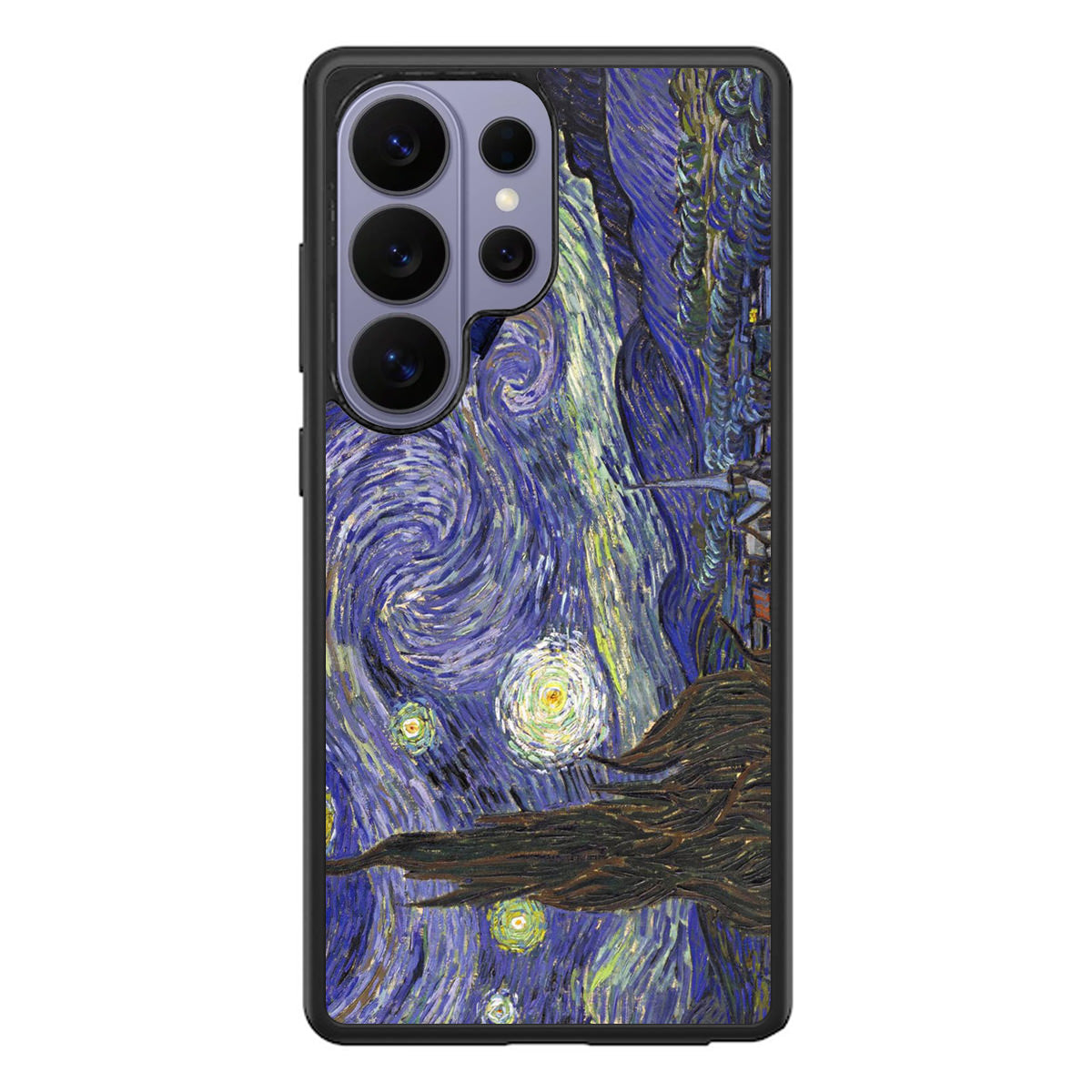 Dr Who Tardis In Van Gogh Starry Night Samsung Galaxy S26 Ultra Case