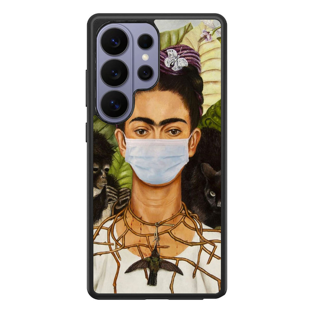 Frida Kahlo Wear Mask Samsung Galaxy S26 Ultra Case