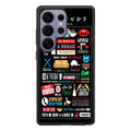 Friends TV Show Quotes Poster Samsung Galaxy S26 Ultra Case