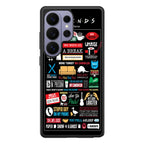 Friends TV Show Quotes Poster Samsung Galaxy S26 Ultra Case