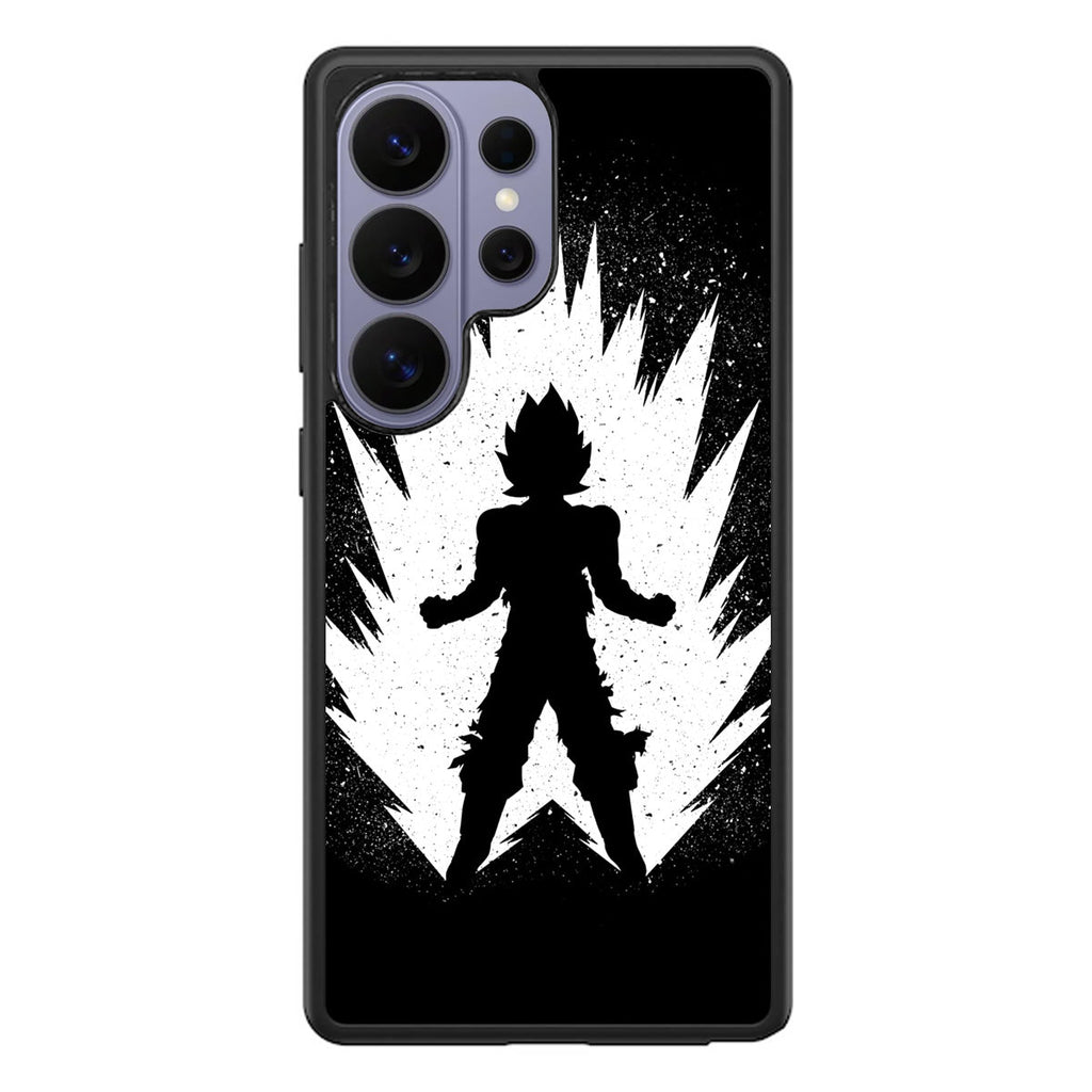 Goku Super Saiyan Black White Samsung Galaxy S26 Ultra Case
