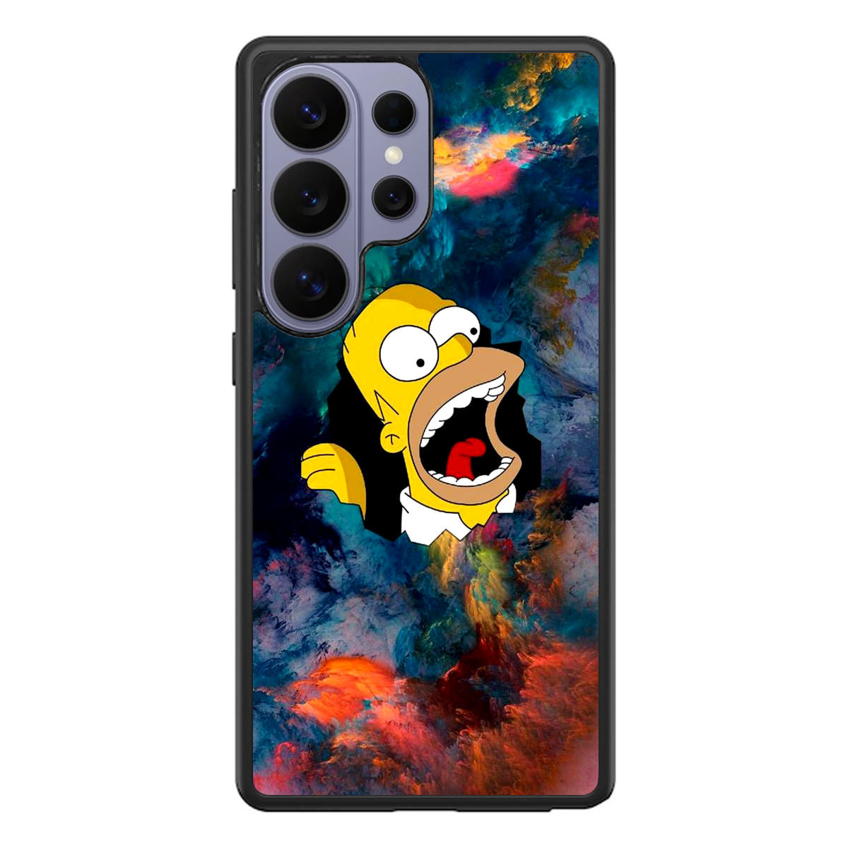 Homer Behind The Black Hole Samsung Galaxy S26 Ultra Case