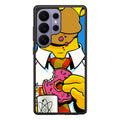 Homer Eats Donut Samsung Galaxy S26 Ultra Case