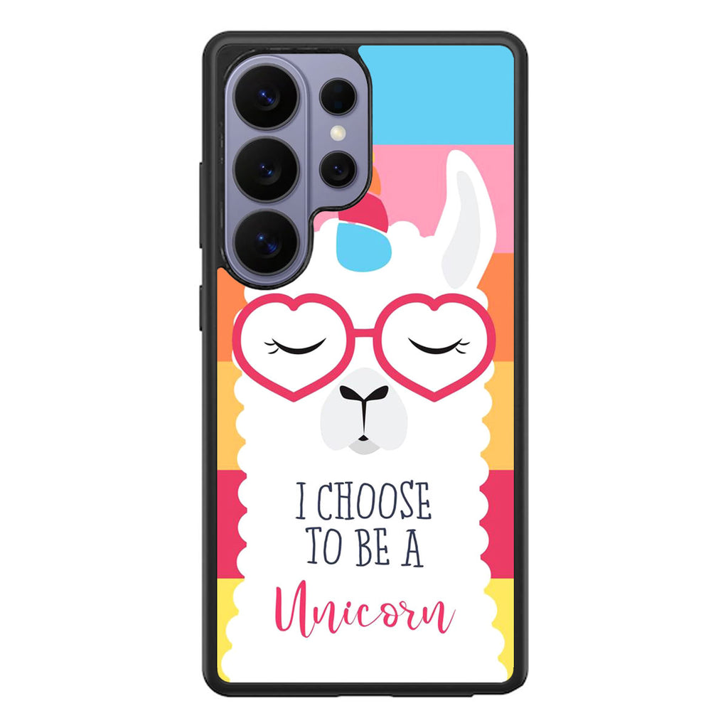 Llama Unicorn Samsung Galaxy S26 Ultra Case