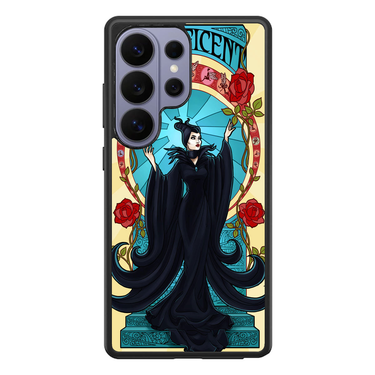 Maleficent With Flower Samsung Galaxy S26 Ultra Case