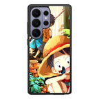 One Piece Little Sabo Ace Luffy Cute Samsung Galaxy S26 Ultra Case