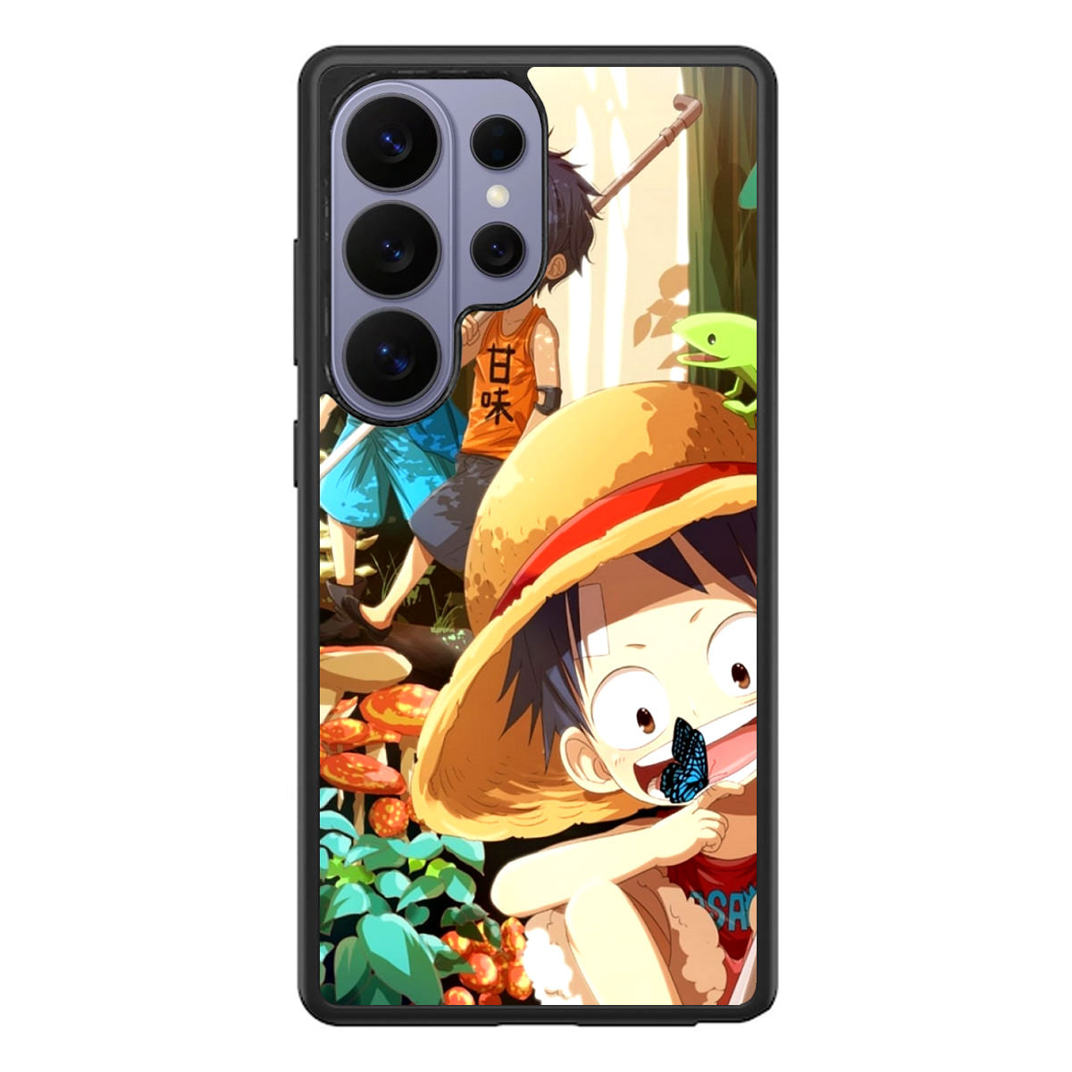 One Piece Little Sabo Ace Luffy Cute Samsung Galaxy S26 Ultra Case