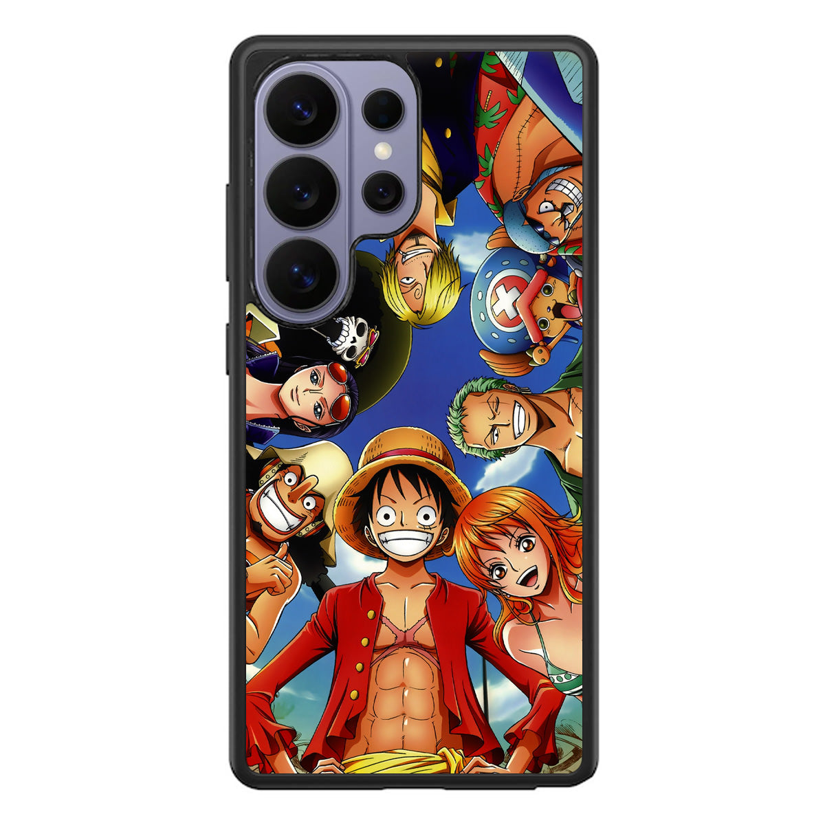 One Piece Luffy Crew Samsung Galaxy S26 Ultra Case