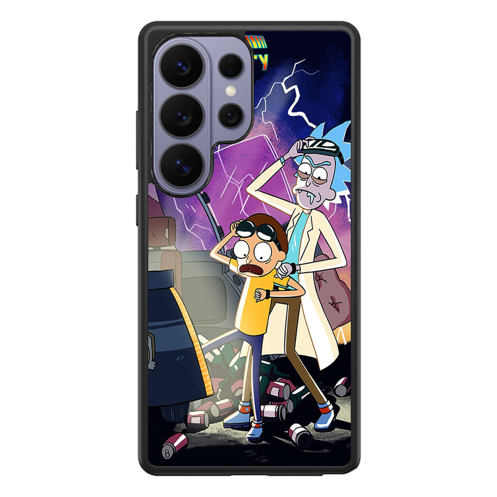 Rick And Morty Back To The Future Samsung Galaxy S26 Ultra Case