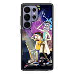 Rick And Morty Back To The Future Samsung Galaxy S26 Ultra Case