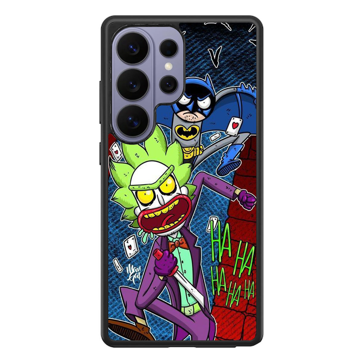 Rick And Morty Bat And Joker Clown Samsung Galaxy S26 Ultra Case