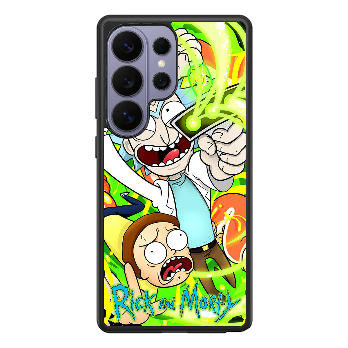 Rick And Morty Shoot Portal Gun Samsung Galaxy S26 Ultra Case