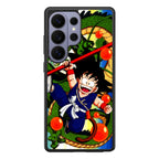 Shenlong And Little Goku Dragon Ball Samsung Galaxy S26 Ultra Case