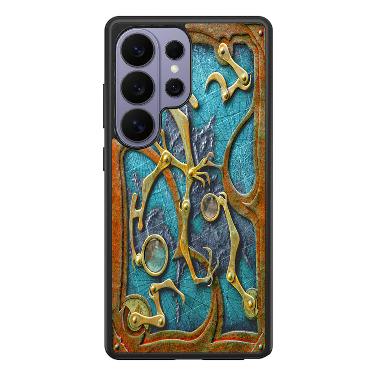 Steampunk Book Cover Samsung Galaxy S26 Ultra Case