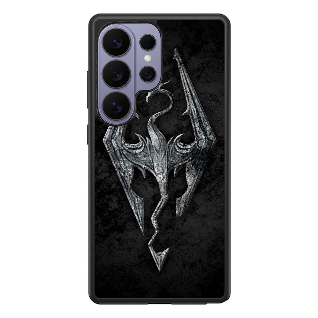 The Elder Scrolls V Skyrim Logo Samsung Galaxy S26 Ultra Case