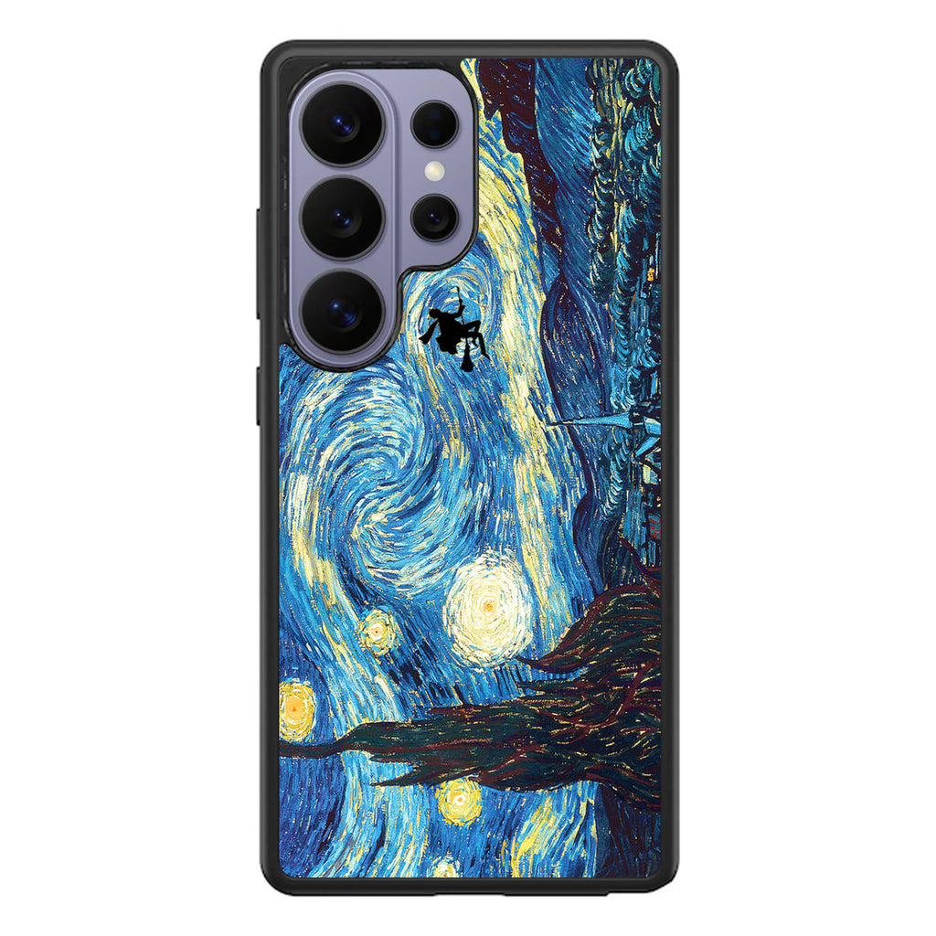 Witch Flying In Van Gogh Starry Night Samsung Galaxy S26 Ultra Case