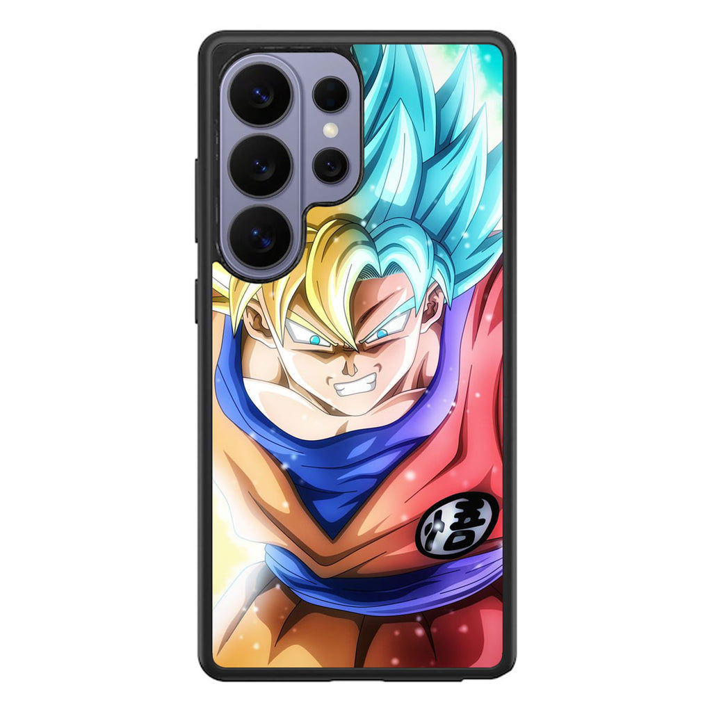 Goku SSJ 1 to SSJ Blue Samsung Galaxy S26 Ultra Case