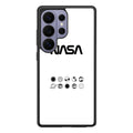 NASA Minimalist White Samsung Galaxy S26 Ultra Case
