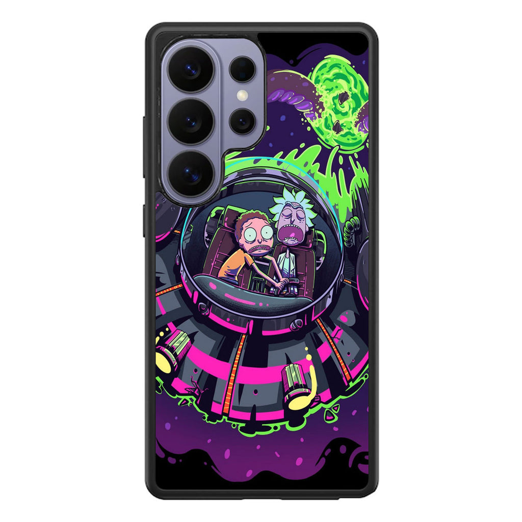 Rick And Morty Spaceship Samsung Galaxy S26 Ultra Case