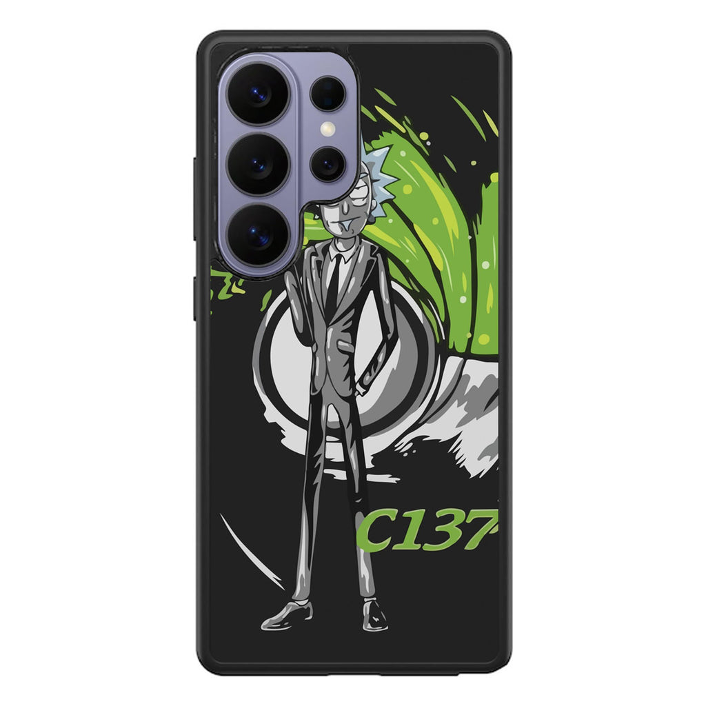 Rick Sanchez Agent C137 Samsung Galaxy S26 Ultra Case