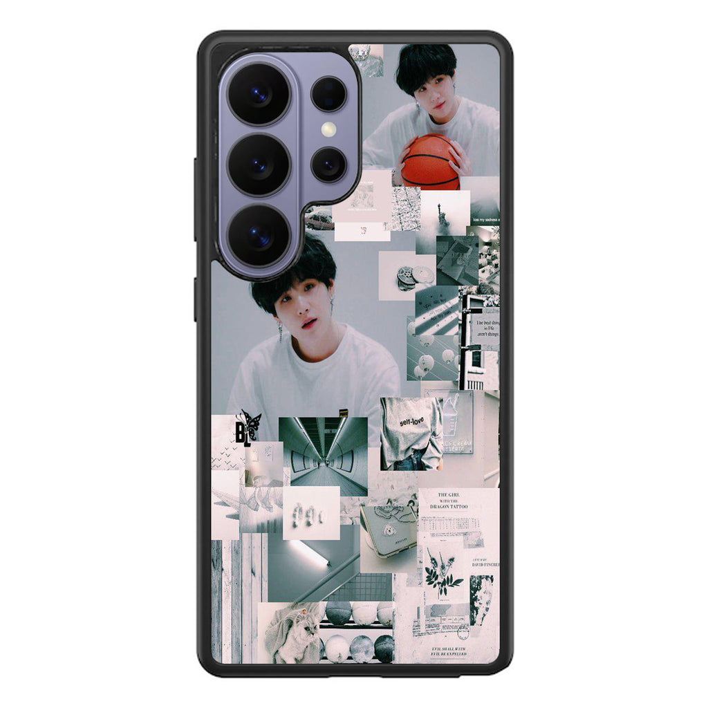 Suga College Wallpaper Samsung Galaxy S26 Ultra Case