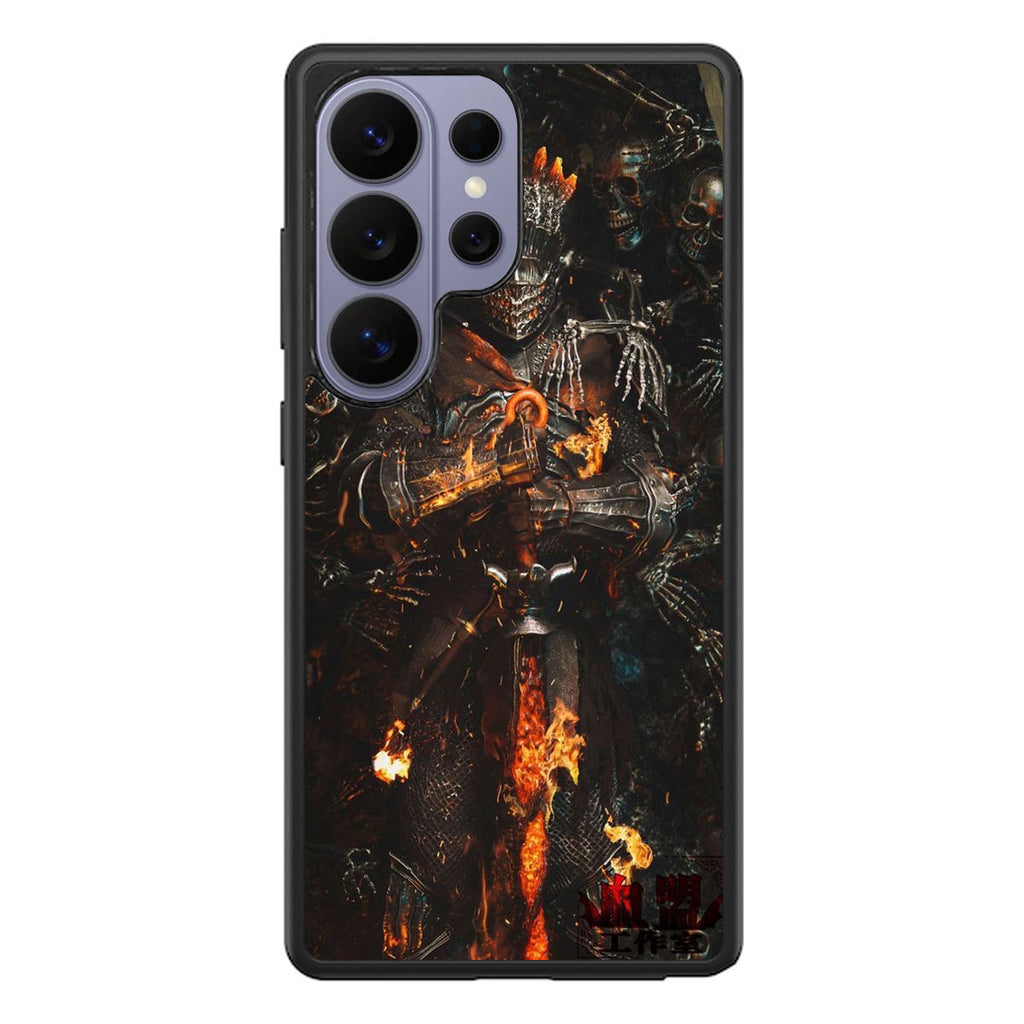 Ember King Warden Cursed Flame Samsung Galaxy S26 Ultra Case