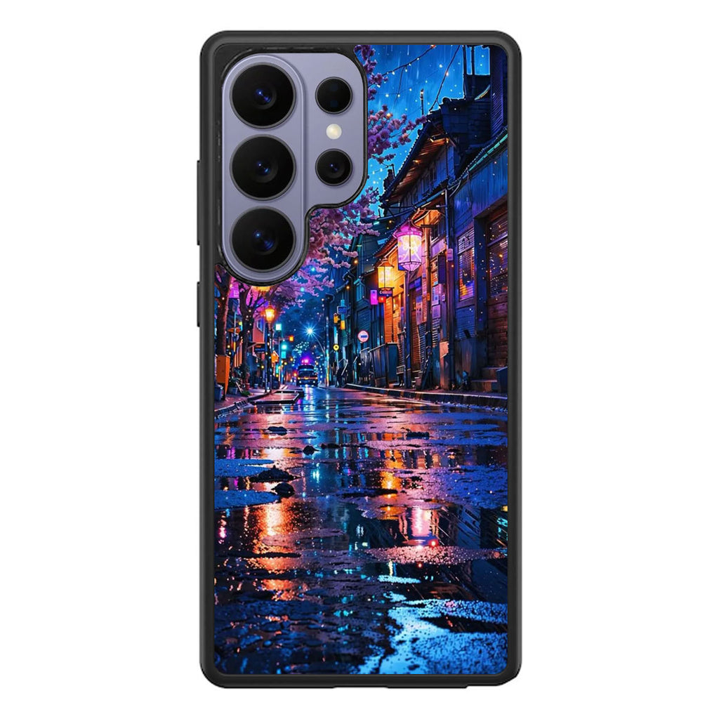Midnight Sakura Glow Samsung Galaxy S26 Ultra Case