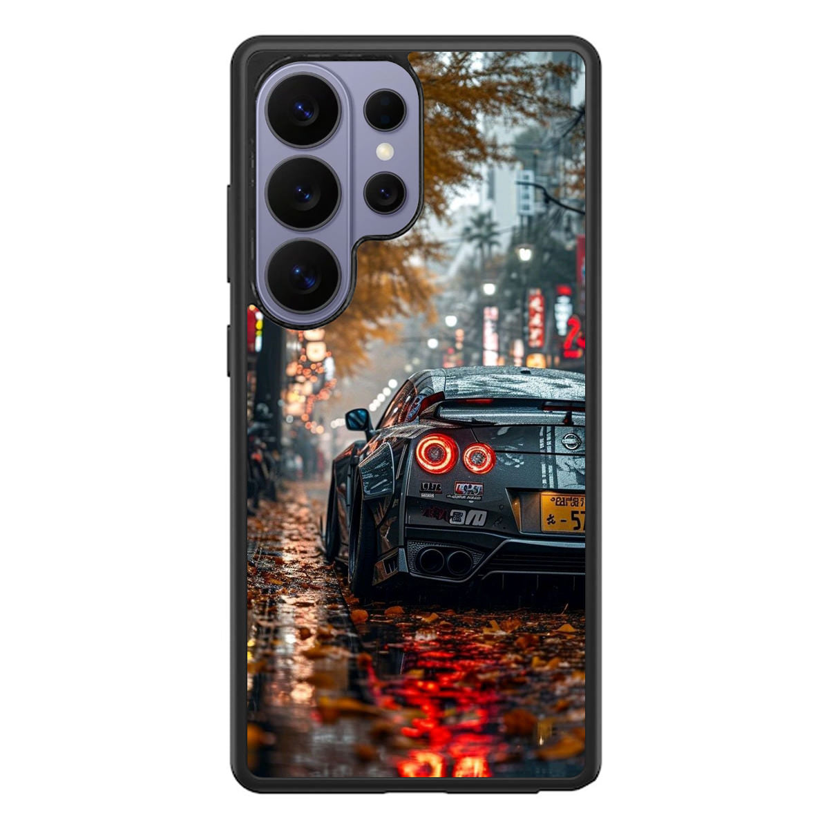 Neon Drift Autumn Streets Samsung Galaxy S26 Ultra Case