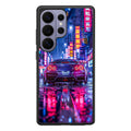 Neon Midnight Drift Tokyo Rain Samsung Galaxy S26 Ultra Case