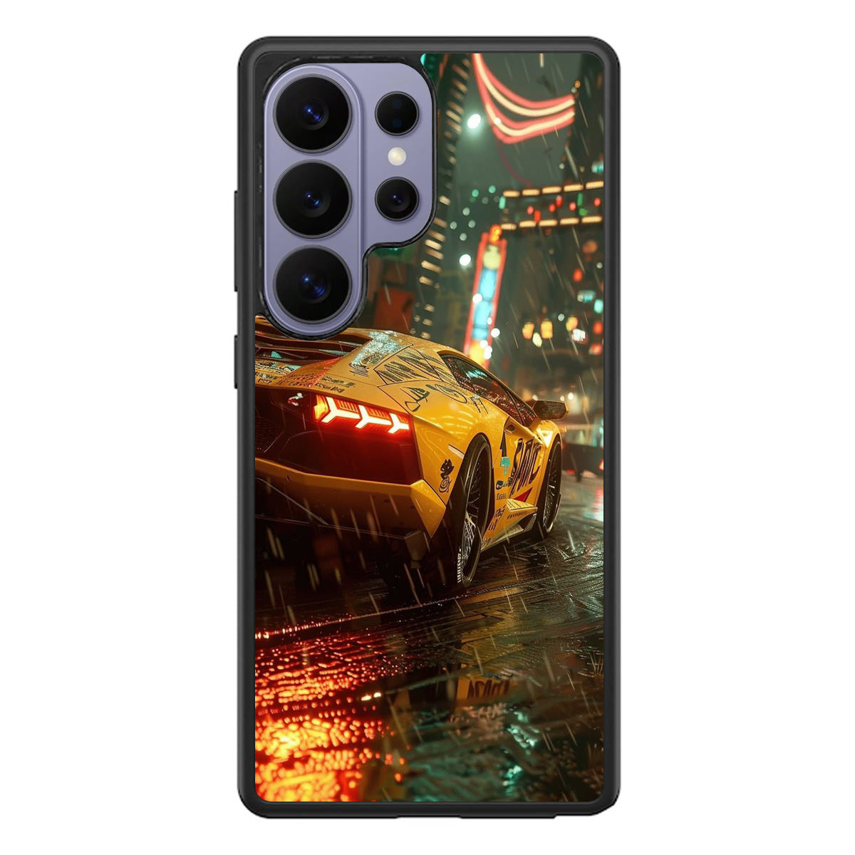 Night Drift Thunder Neon Streets Samsung Galaxy S26 Ultra Case