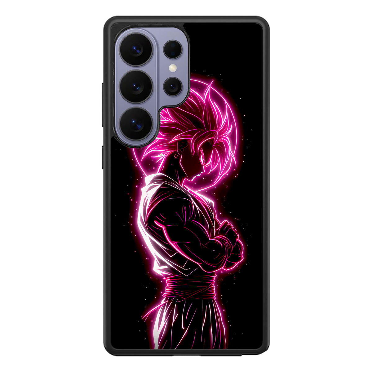 Pink Radiant Saiyan Samsung Galaxy S26 Ultra Case