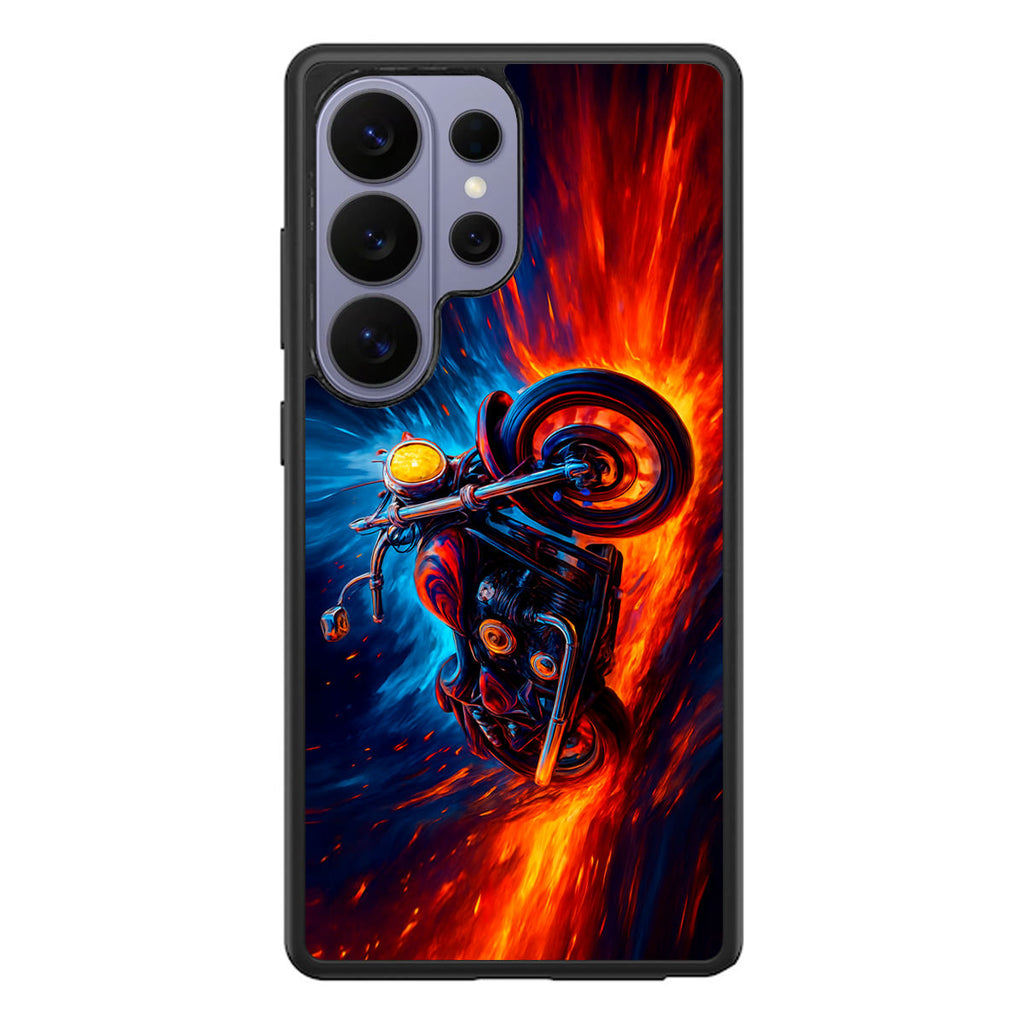 Ride Through Fire and Ice Samsung Galaxy S26 Ultra Case