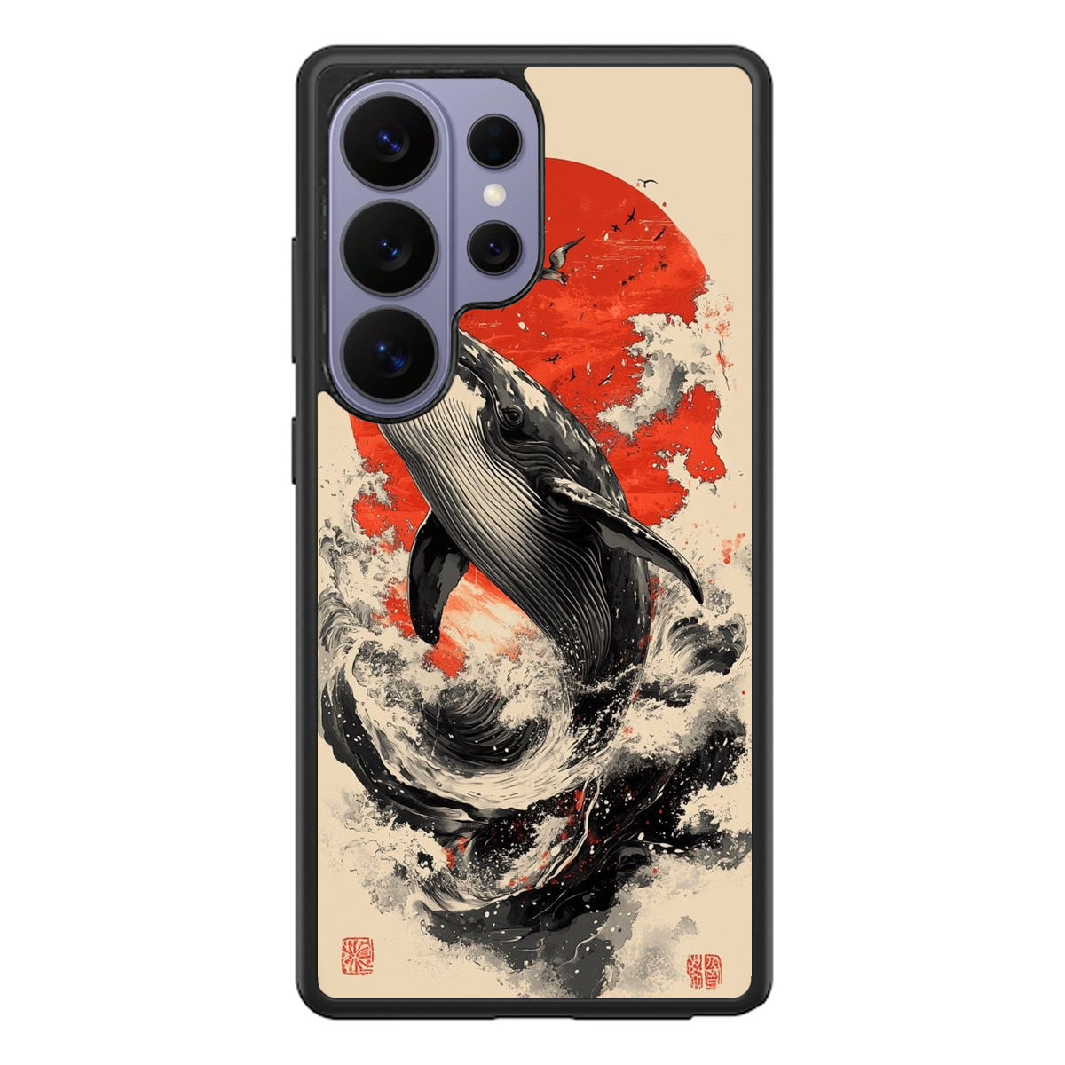 The Whale Rises Samsung Galaxy S26 Ultra Case
