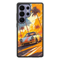 Turbo Dreams in Neon Palms Samsung Galaxy S26 Ultra Case