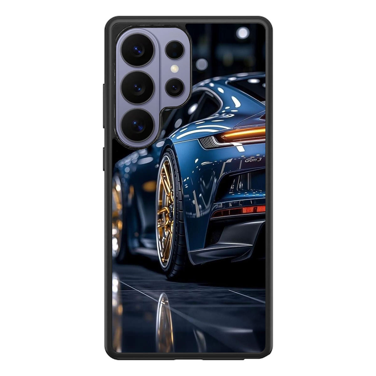 Velvet Thunder Elegance on Wheels Samsung Galaxy S26 Ultra Case