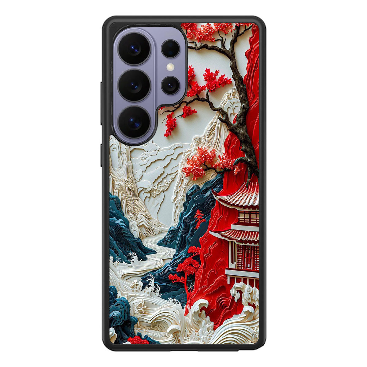 Whispers of the Crimson Zen Samsung Galaxy S26 Ultra Case