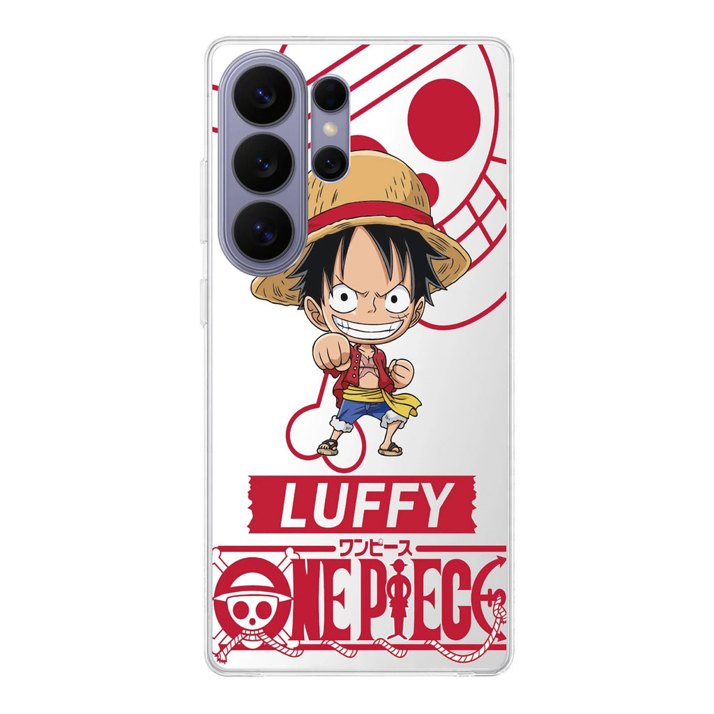 Chibi Luffy Samsung Galaxy S26 Ultra Case