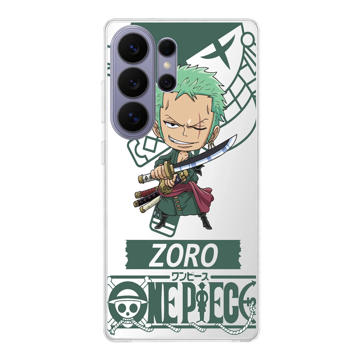 Chibi Zoro Samsung Galaxy S26 Ultra Case